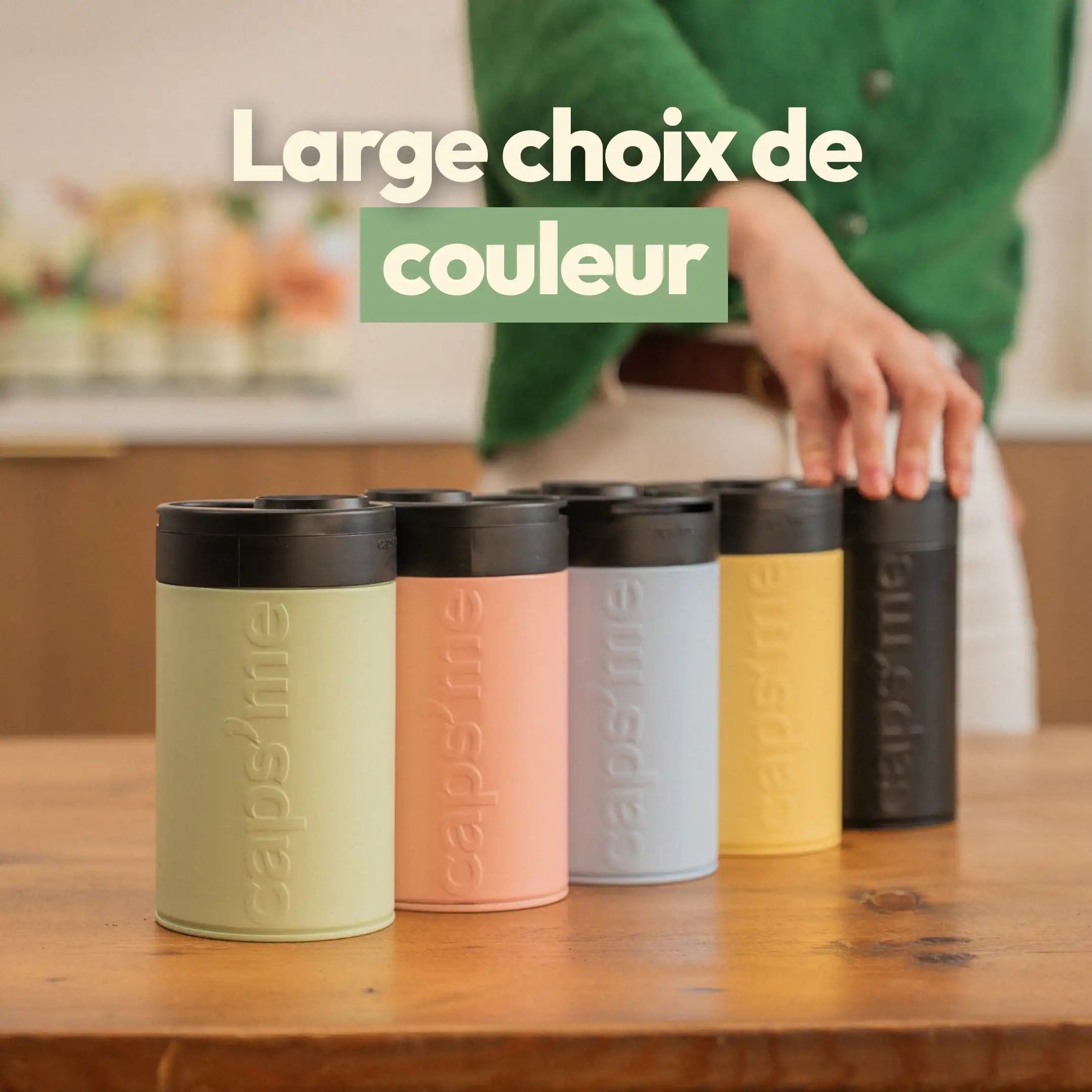 Nouveau coffret capsules réutilisables compatibles Senseo®*