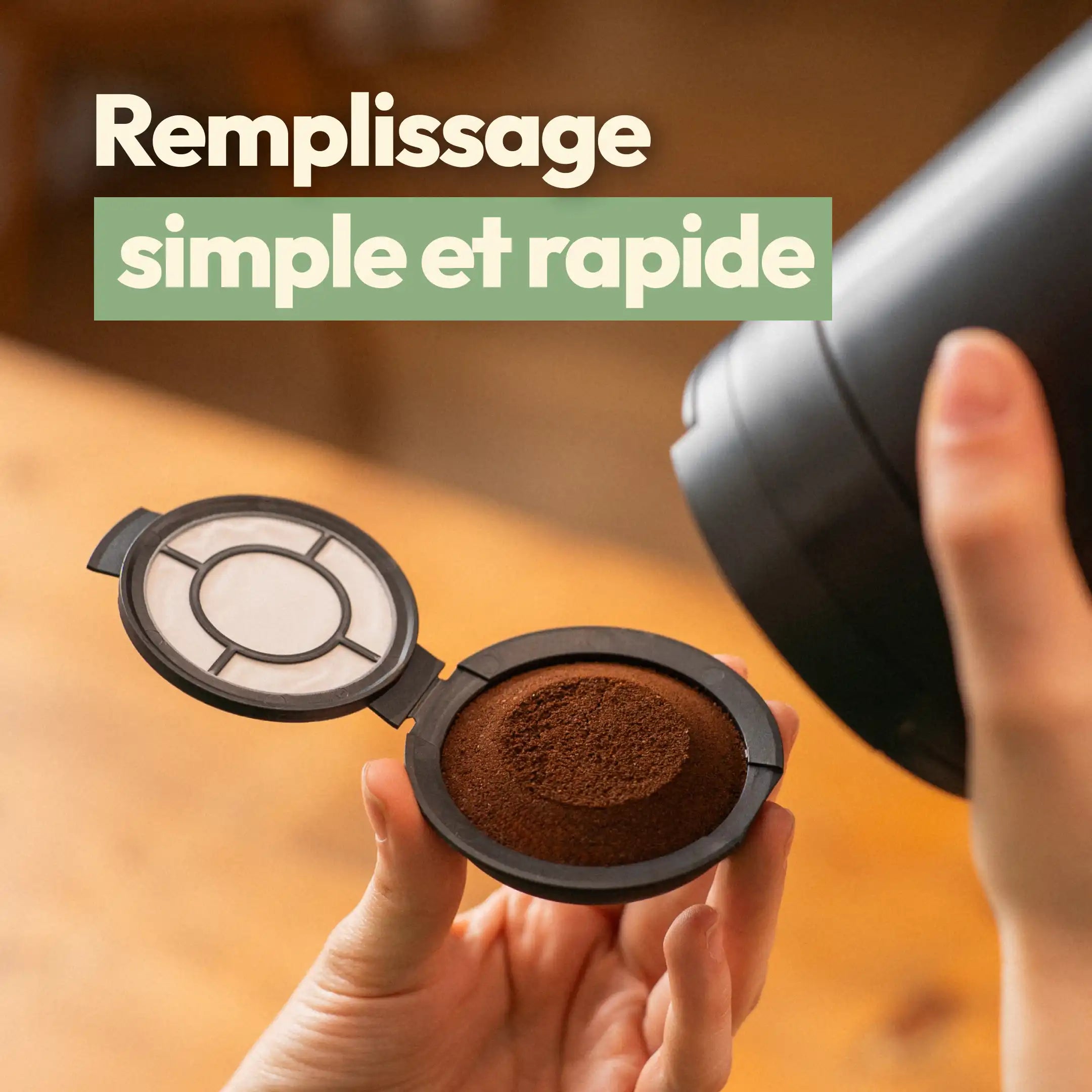 Nouveau coffret capsules réutilisables compatibles Senseo®*