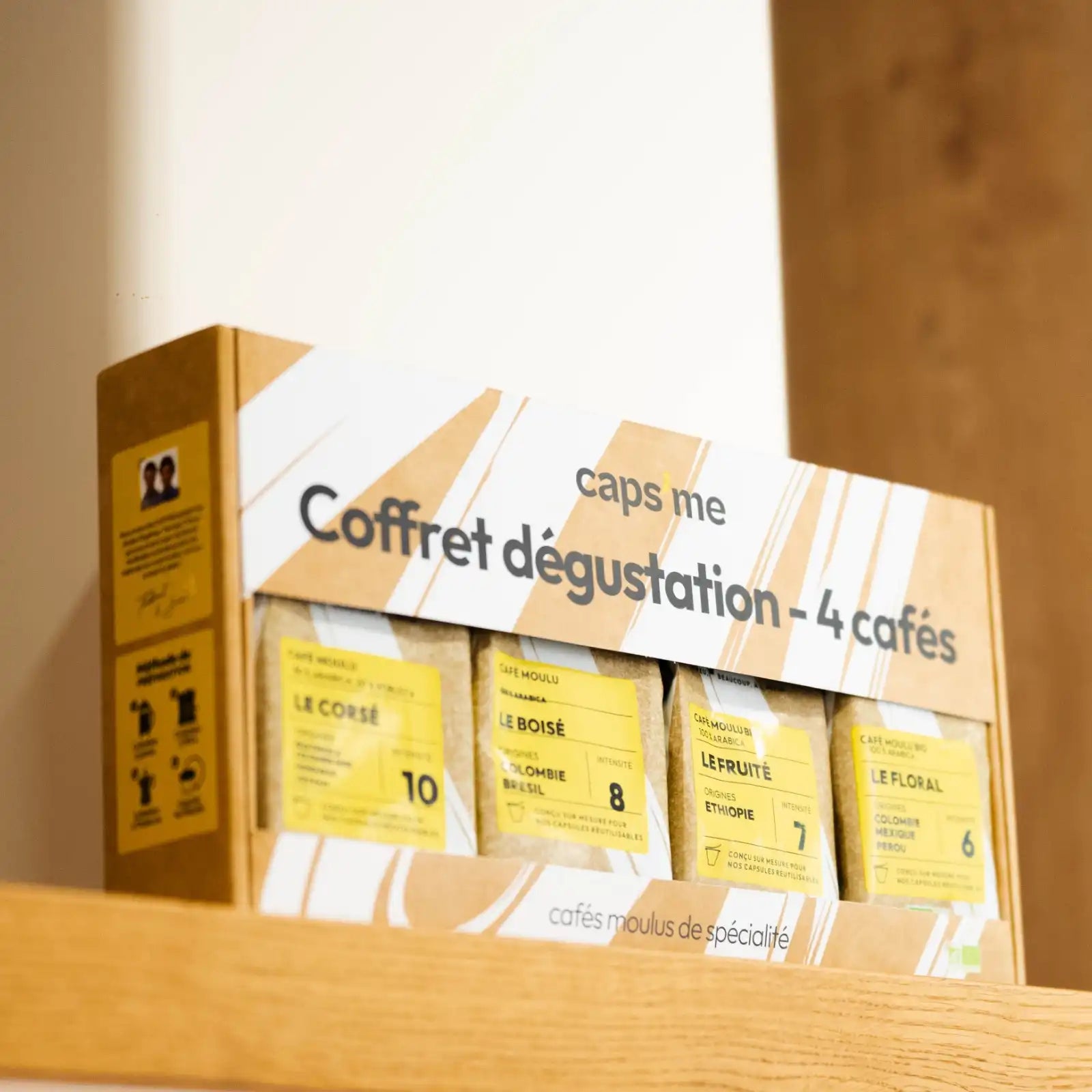 Coffret Dégustation 4 Cafés