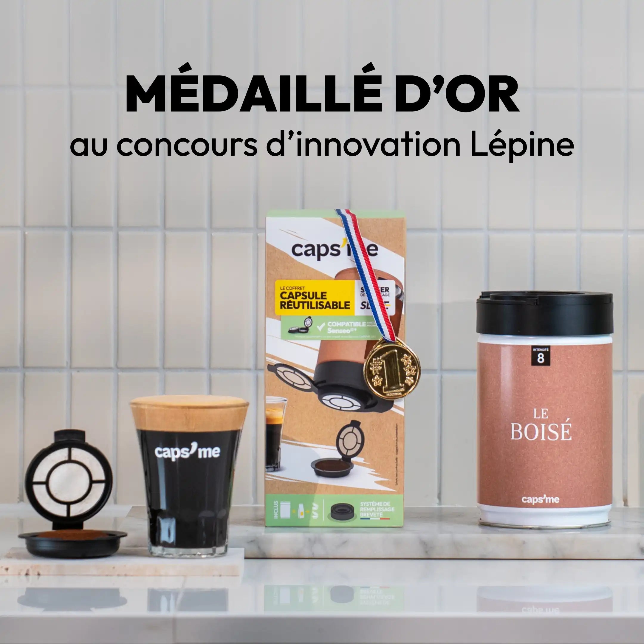 Coffret Caps'me Slide compatible Senseo®