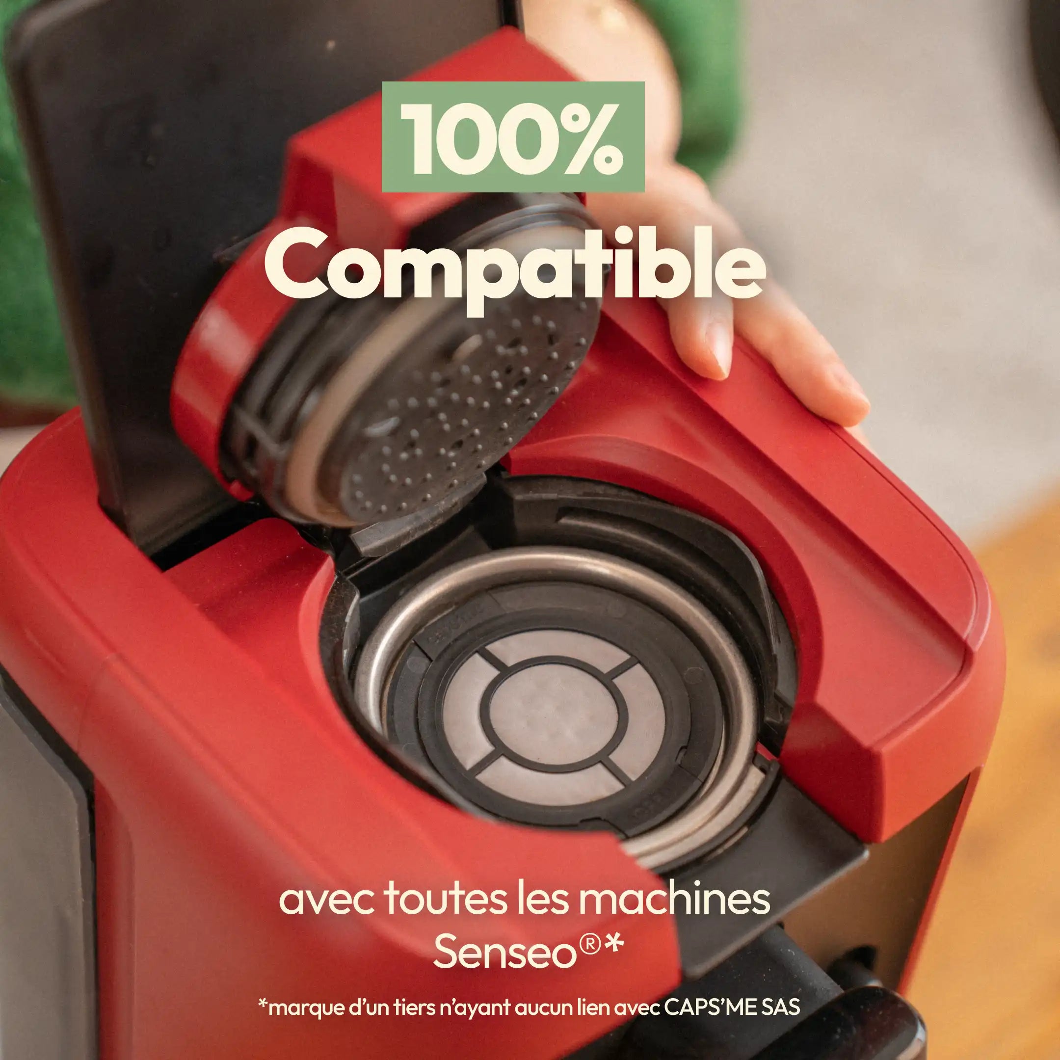 Nouveau coffret capsules réutilisables compatibles Senseo®*