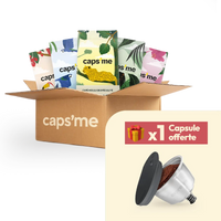 Offre café avec cadeau offert compatible Nescafé® Dolce Gusto®*