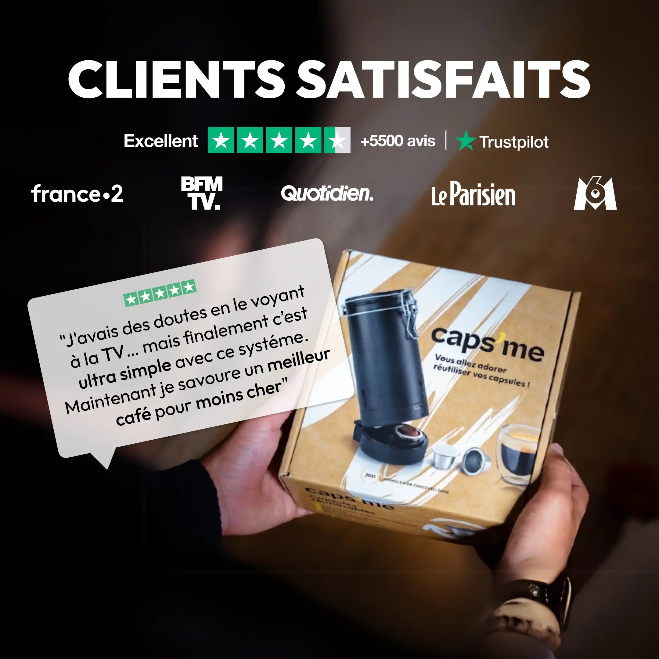 Le coffret Twist compatible Nespresso®