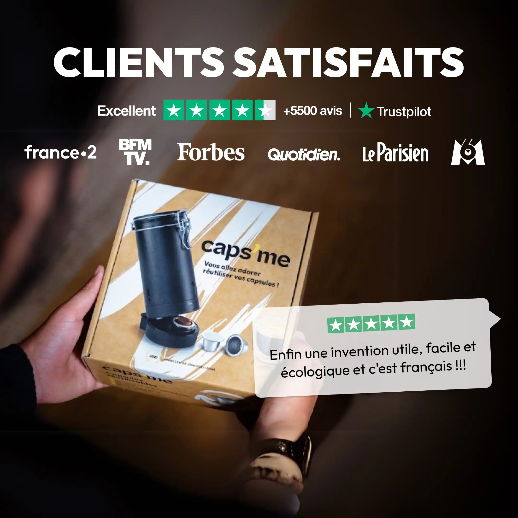 Le coffret Twist compatible Nespresso®