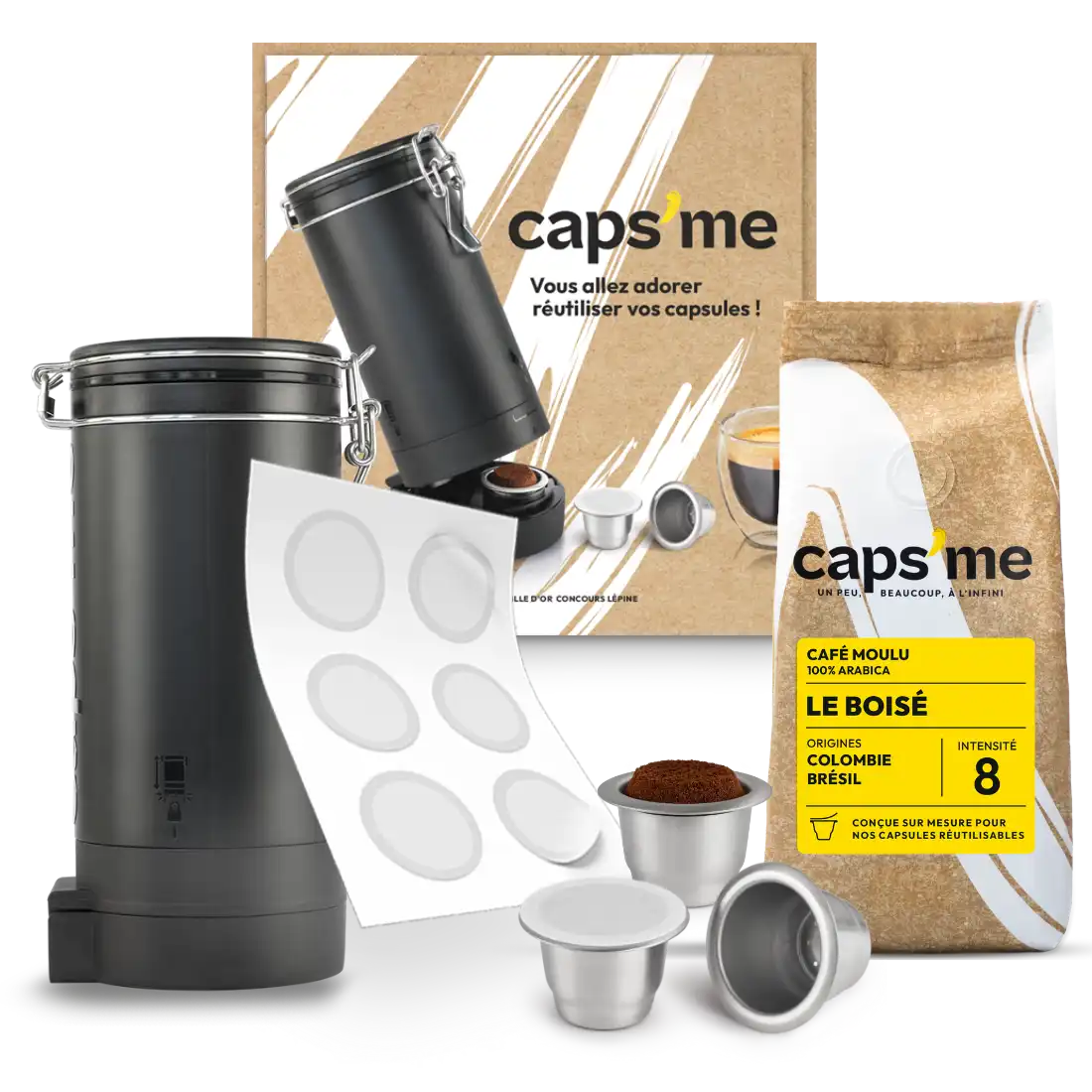 Le coffret Twist compatible Nespresso®