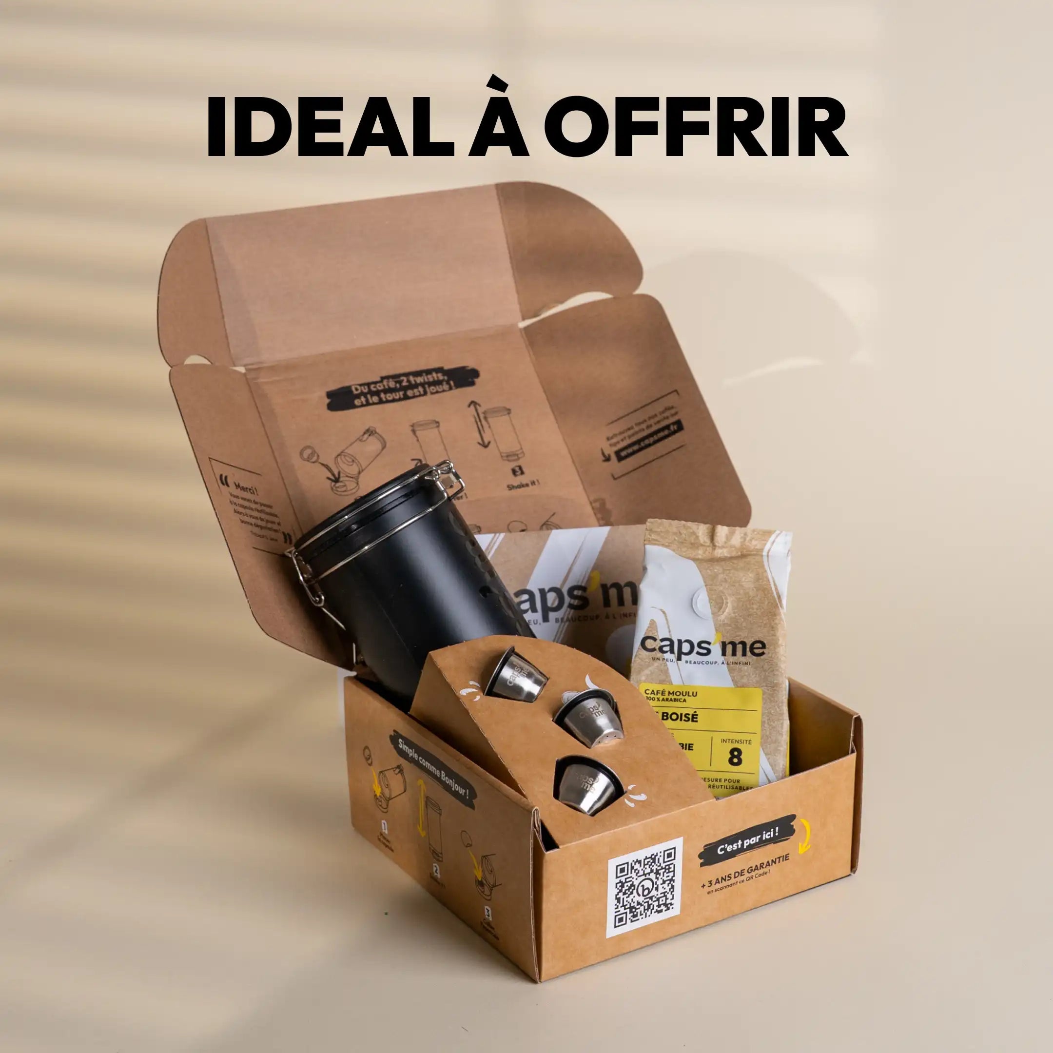 Le coffret Twist compatible Nespresso®