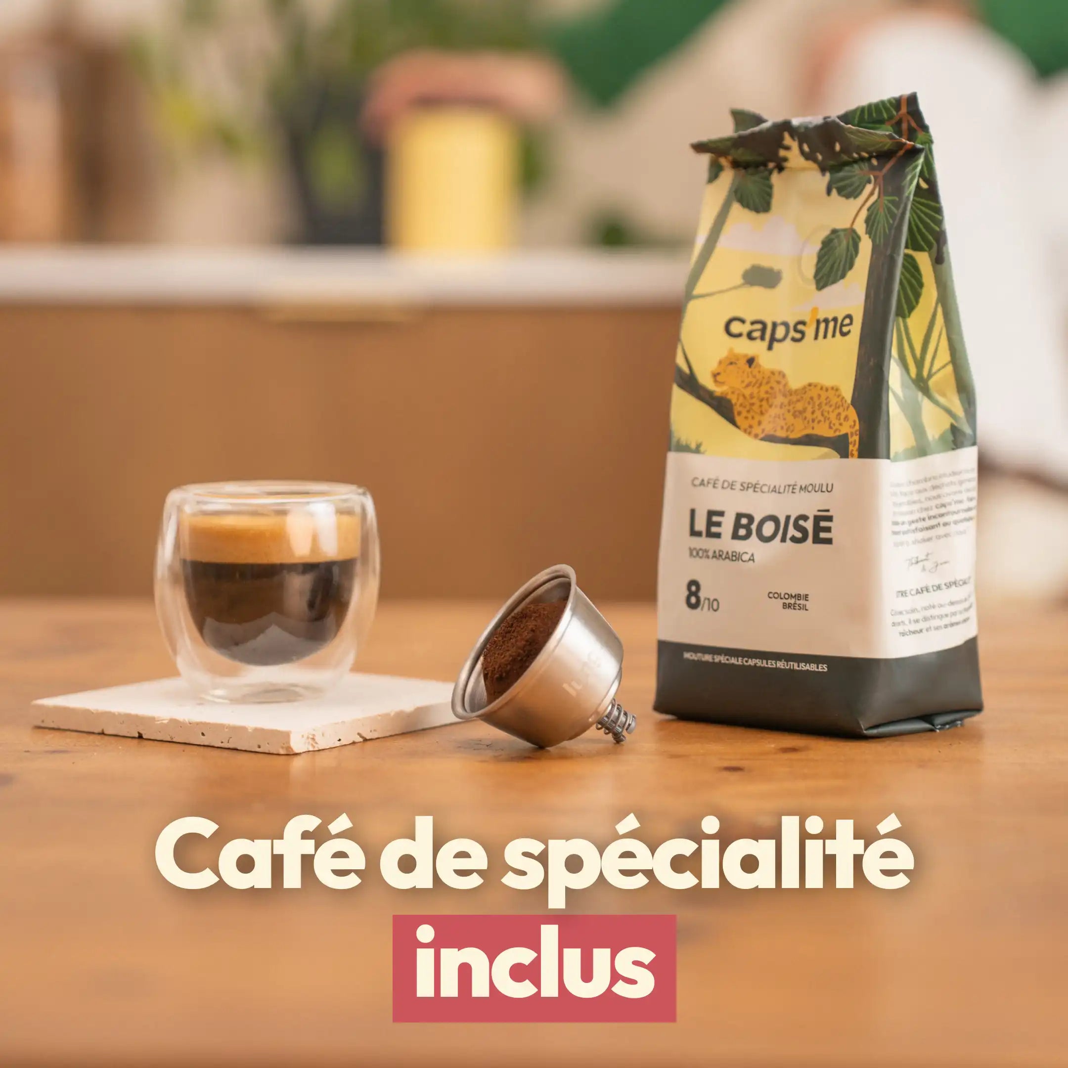 Nouveau coffret capsule réutilisable compatible Nescafé® Dolce Gusto®*