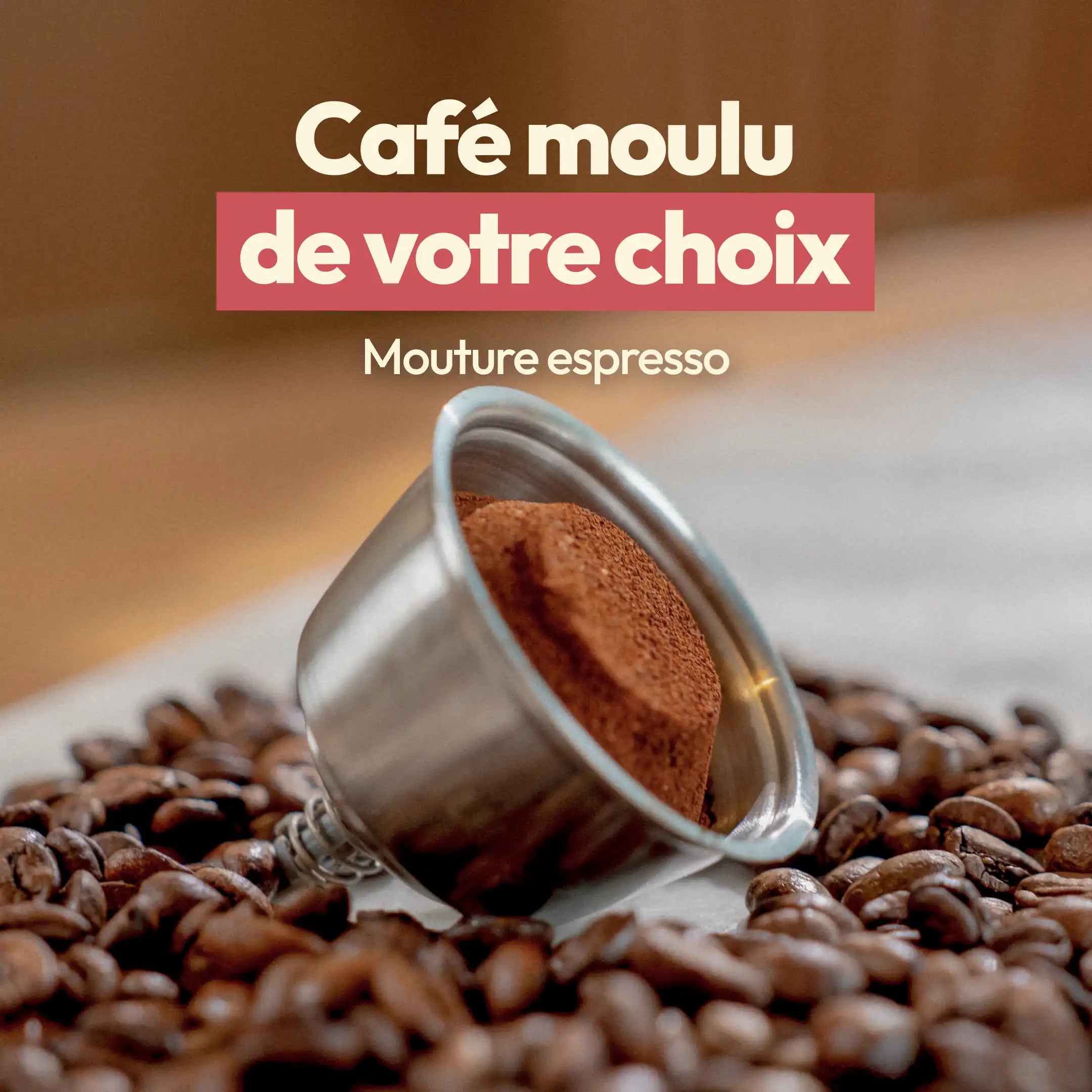 Nouveau coffret capsule réutilisable compatible Nescafé® Dolce Gusto®*