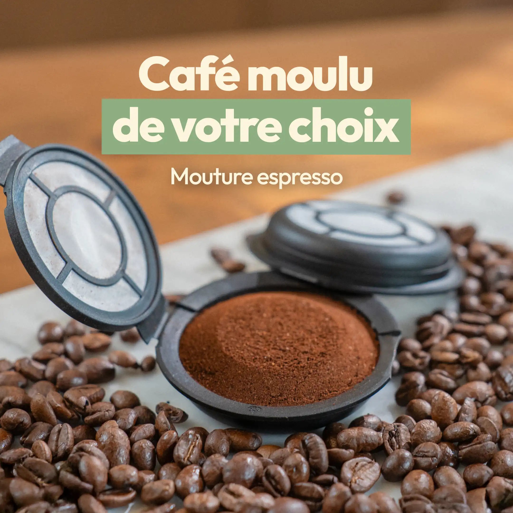 Nouveau coffret capsules réutilisables compatibles Senseo®*