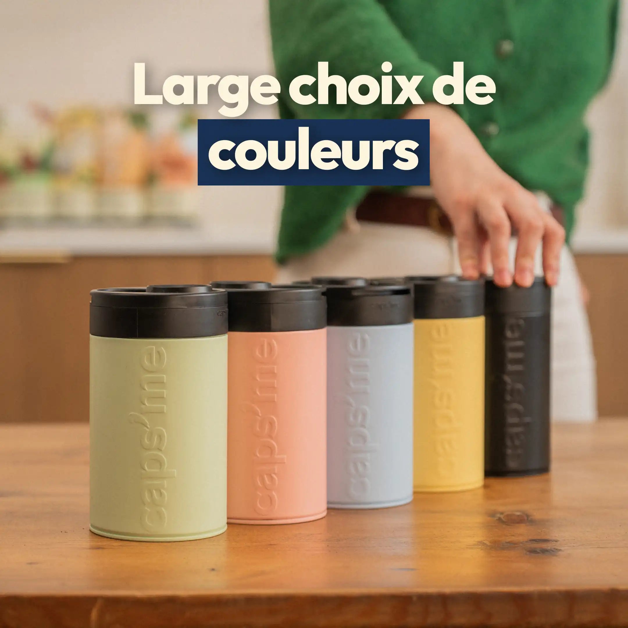 Nouveau coffret capsules réutilisables compatibles Nespresso® Original & L'Or Barista®*