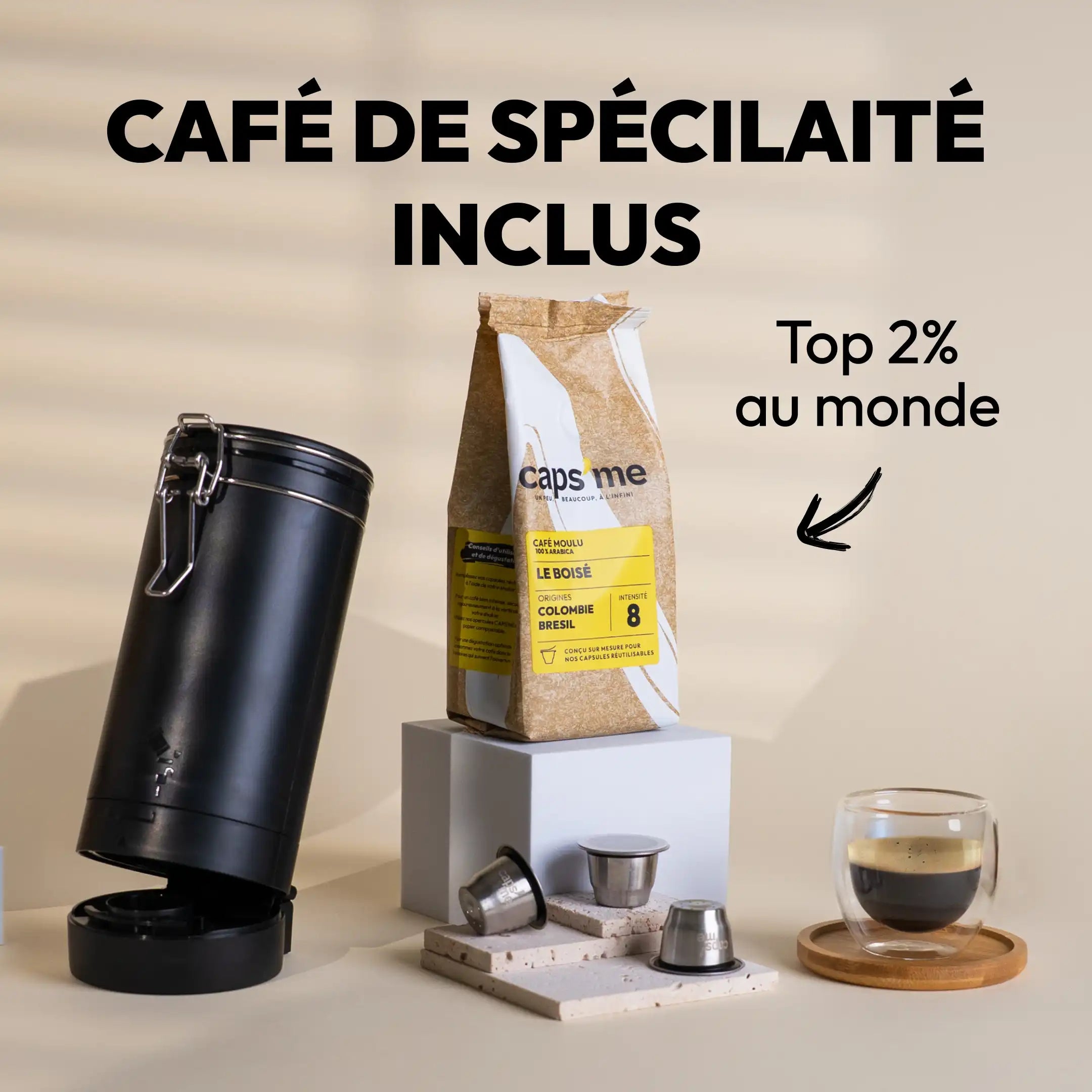 Le coffret Twist compatible Nespresso®