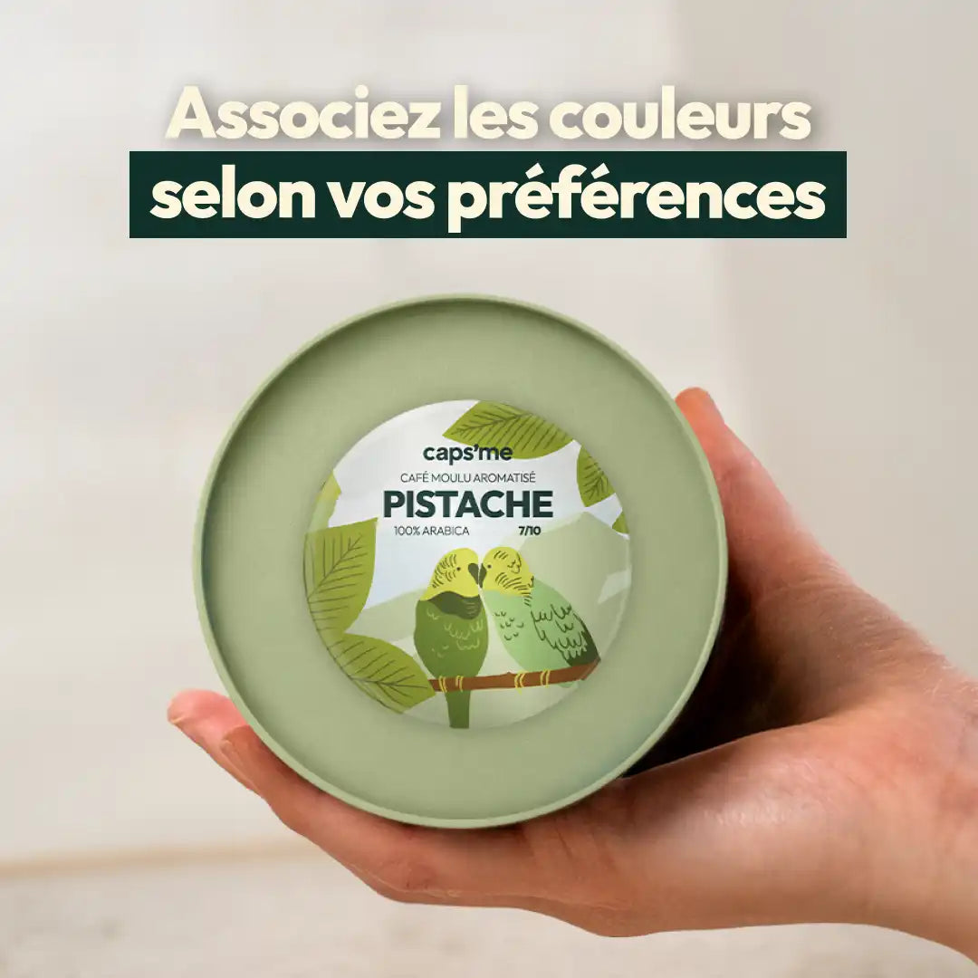 5 Aimants magnétiques de cafés aromatisés