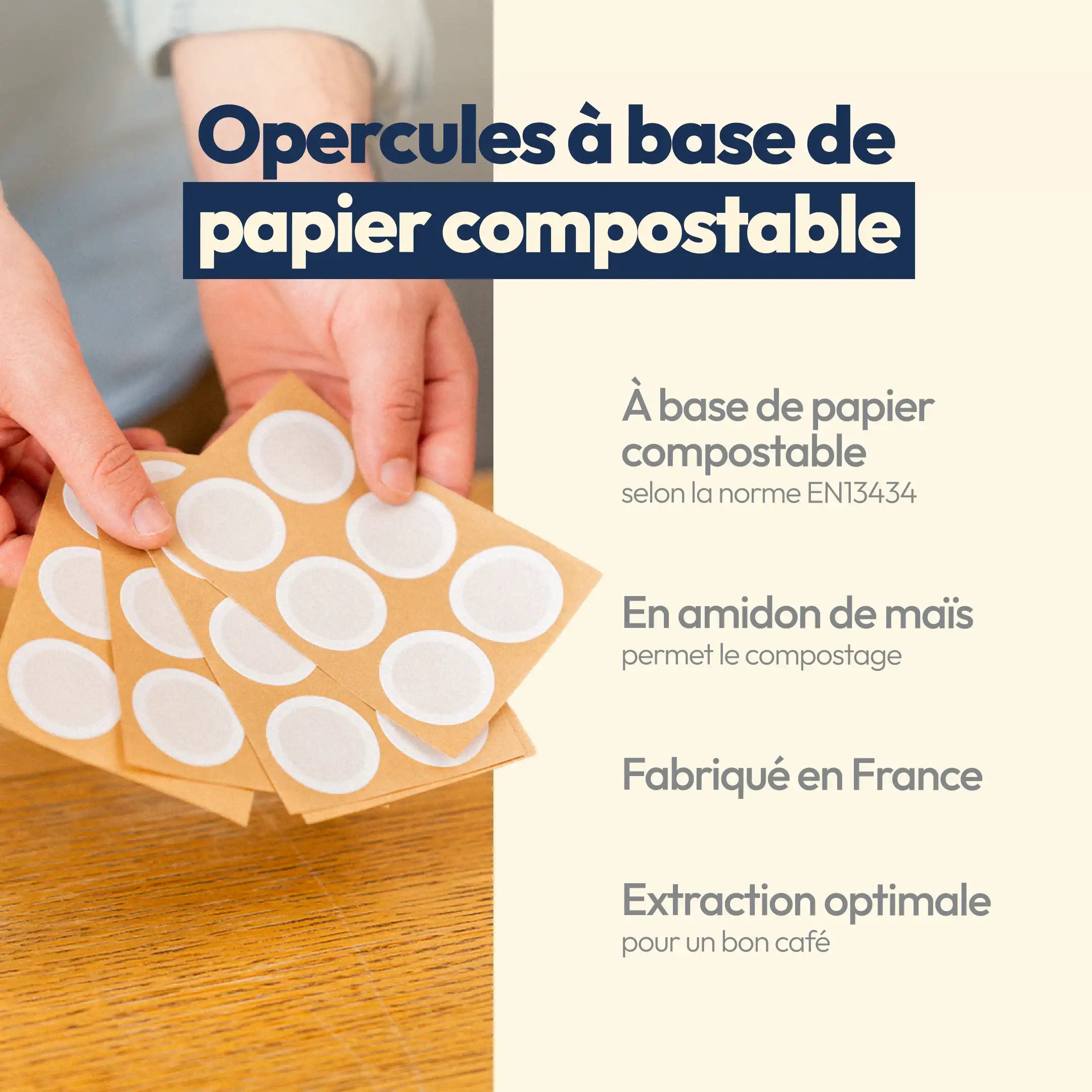 300 opercules & 3 capsules réutilisables & rechargeables en inox compatibles Nespresso®