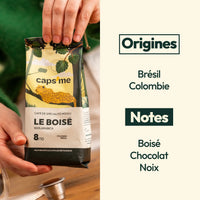 Café moulu pour capsules réutilisables : 100 % Arabica, torréfié en France