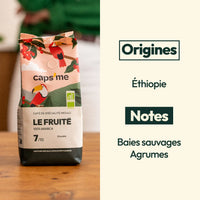 Café moulu pour capsules réutilisables : 100 % Arabica, torréfié en France