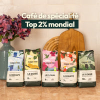Café moulu pour capsules réutilisables : 100 % Arabica, torréfié en France