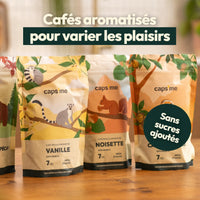 Café moulu pour capsules réutilisables : 100 % Arabica, torréfié en France