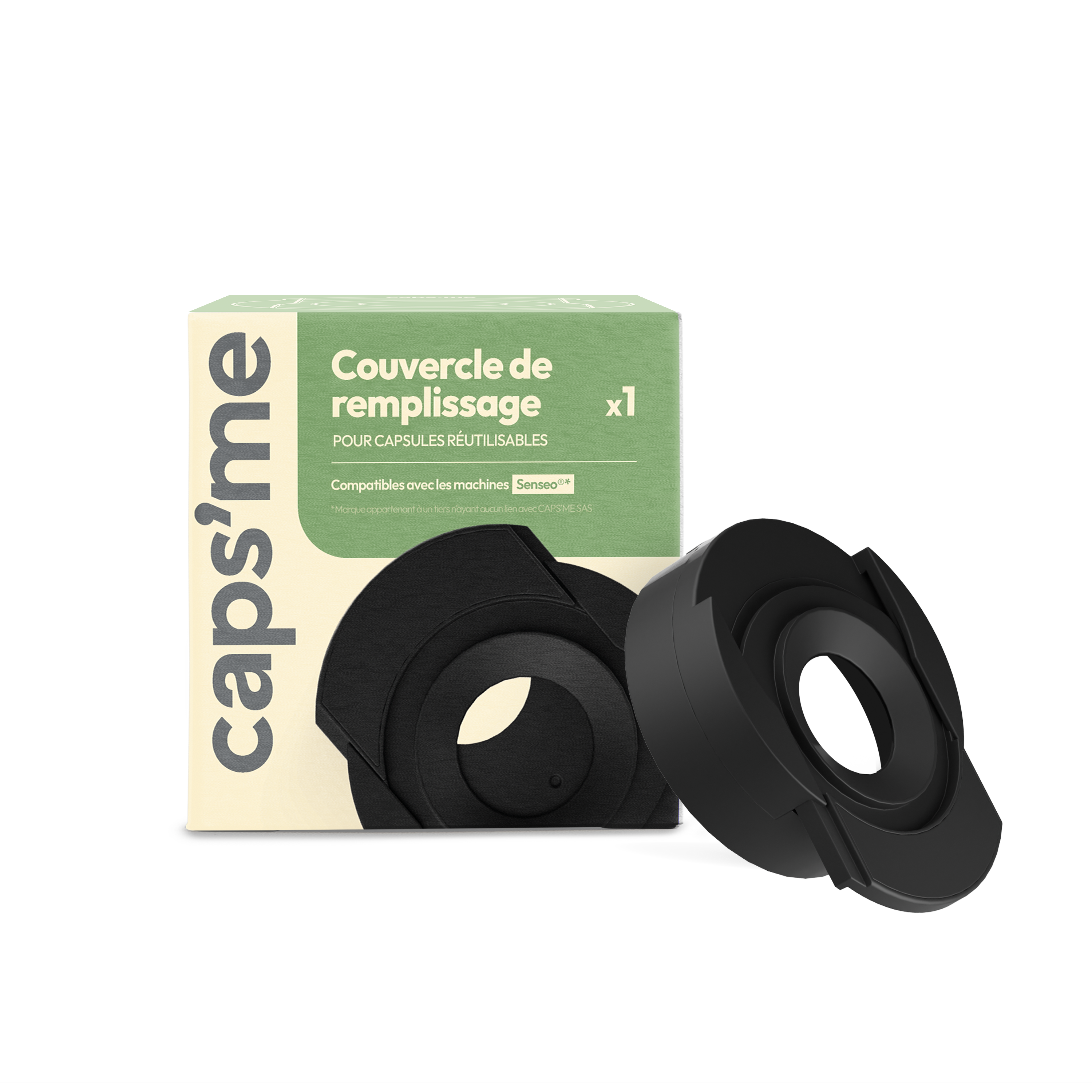 Couvercle de remplissage Easyfill Slide compartible Senseo®*