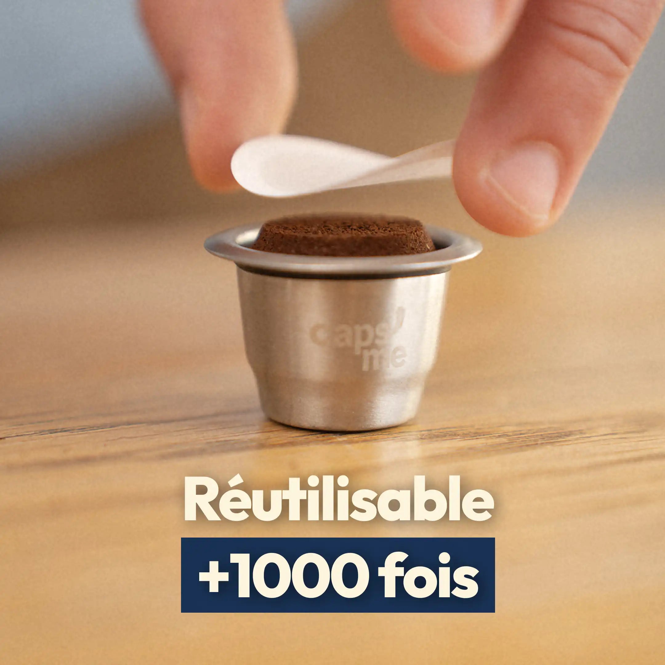 Nouveau coffret capsules réutilisables compatibles Nespresso® Original & L'Or Barista®*