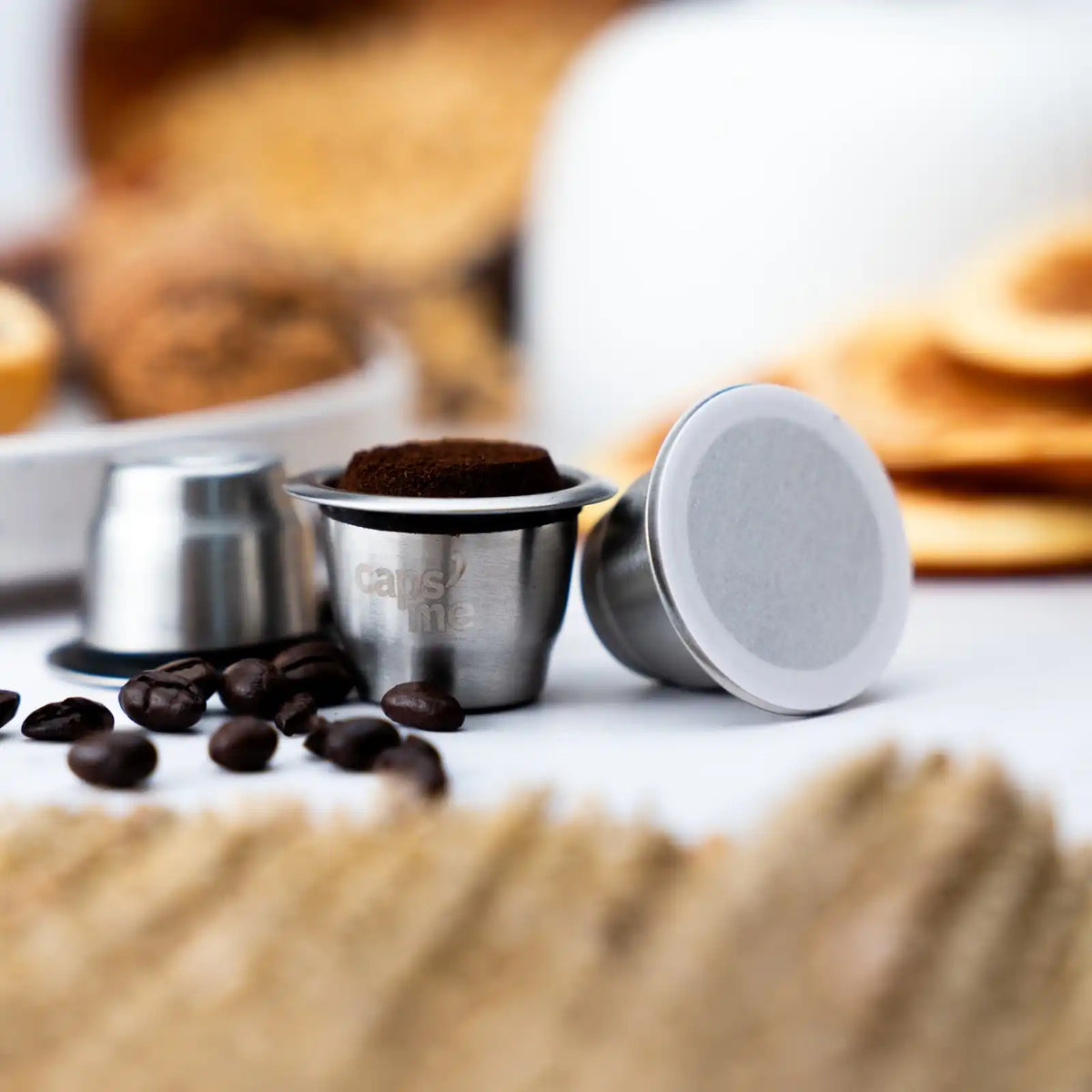Café moulu pour capsules réutilisables : 100 % Arabica, torréfié en France