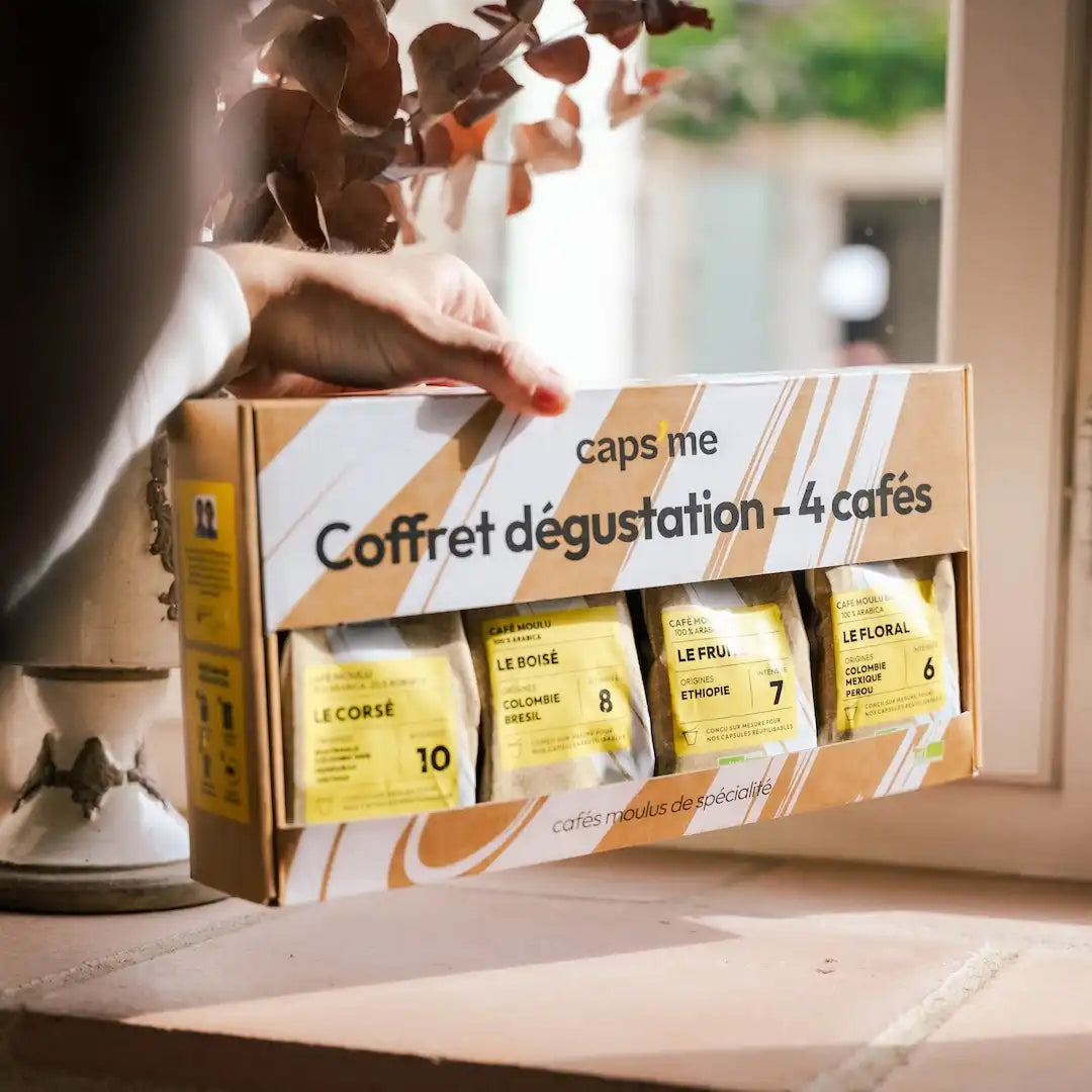 Coffret Dégustation 4 Cafés