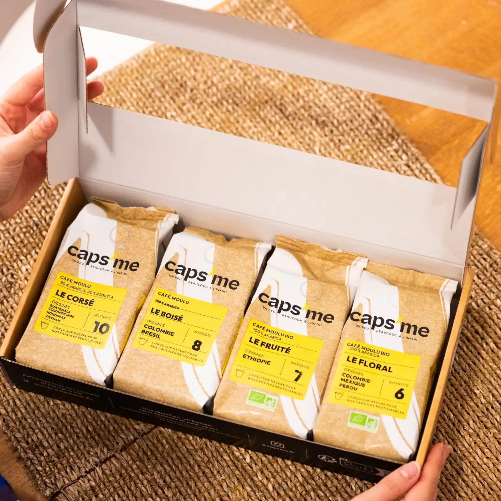 Coffret Dégustation 4 Cafés