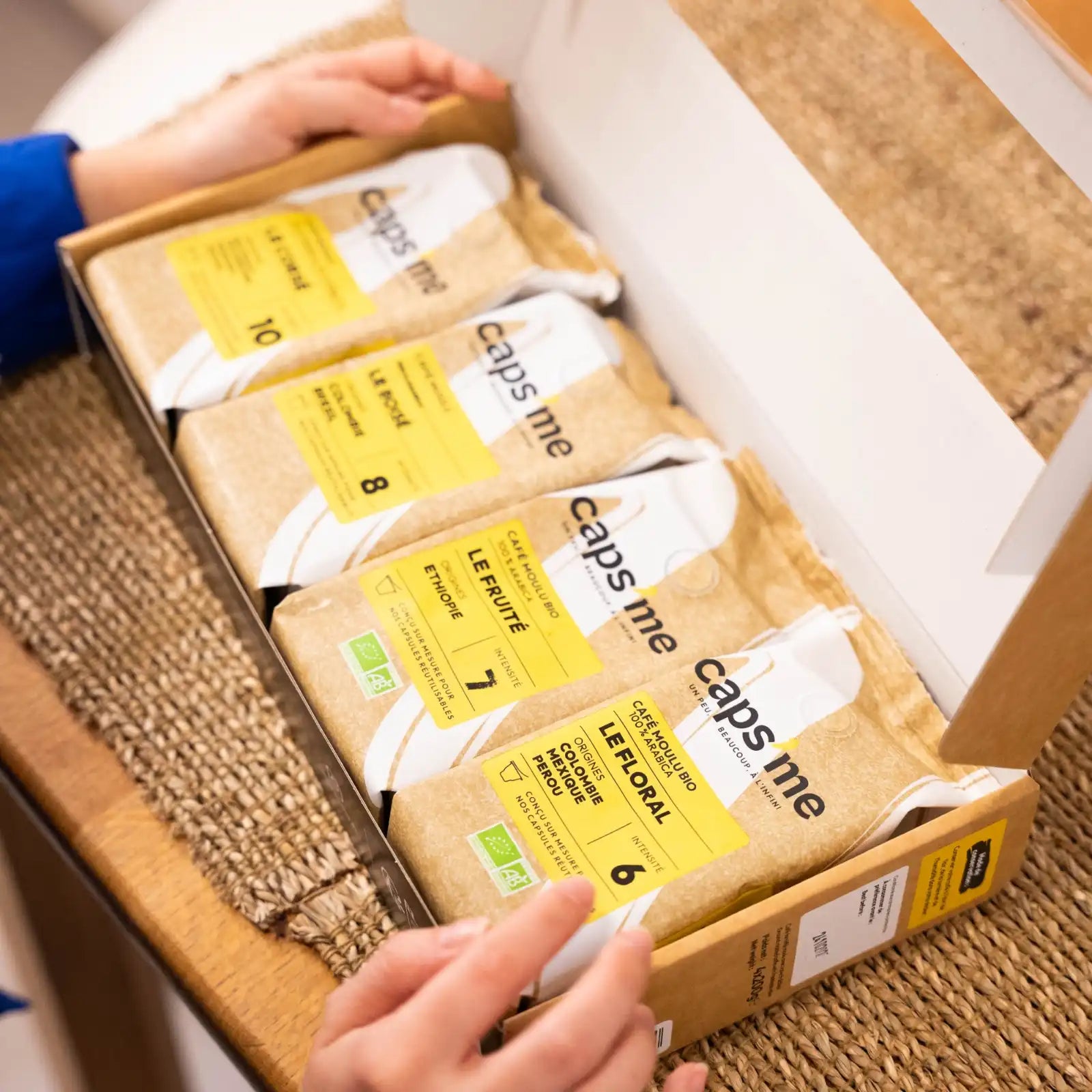 Coffret Dégustation 4 Cafés